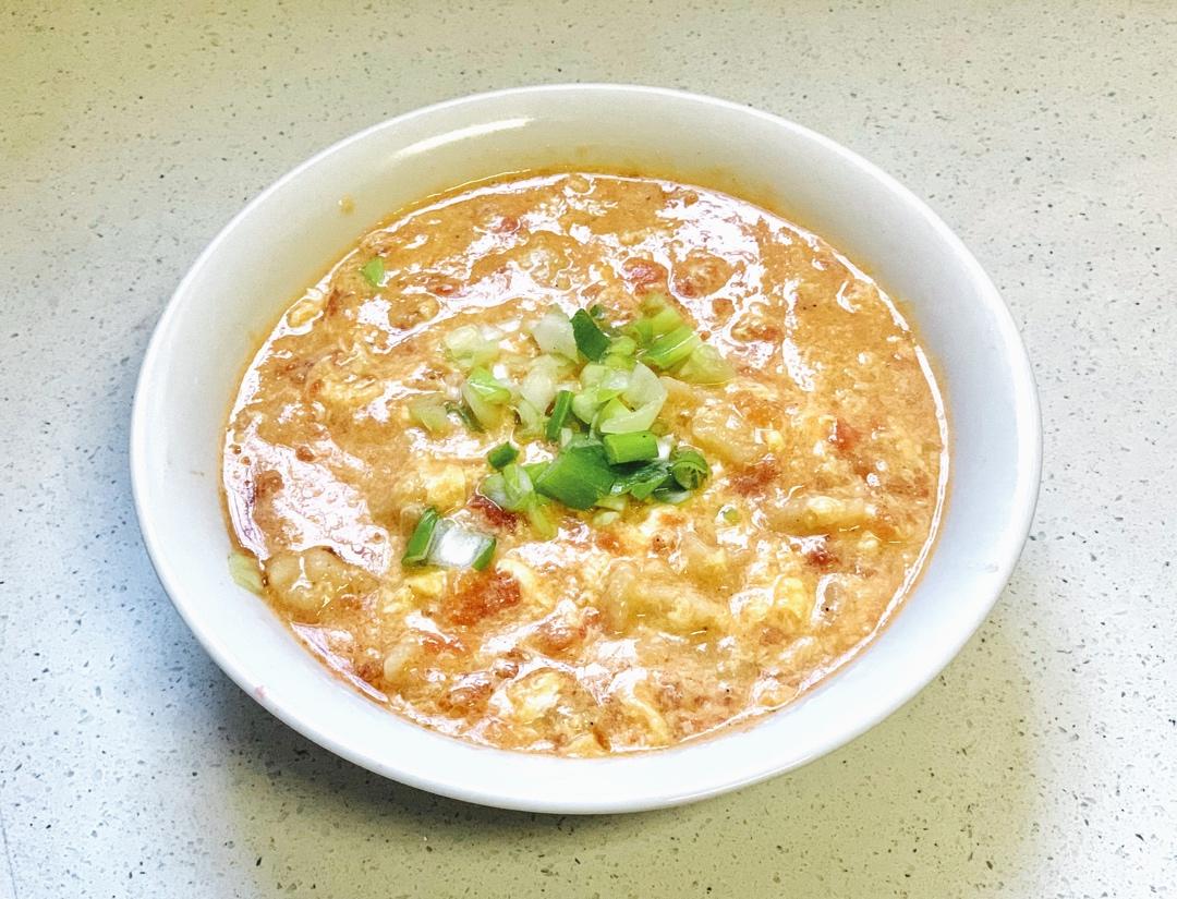 简单早餐-疙瘩汤