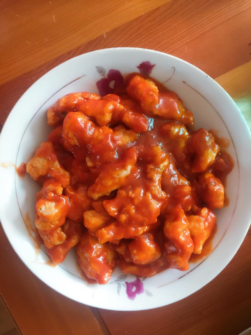 糖醋里脊（附快速万能糖醋汁）