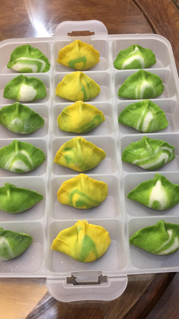 翡翠白菜饺子