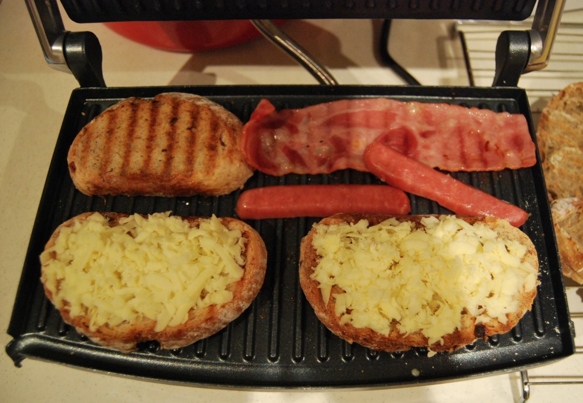 TUNA AND SWEETCORN PANINI 吞拿鱼玉米帕尼尼