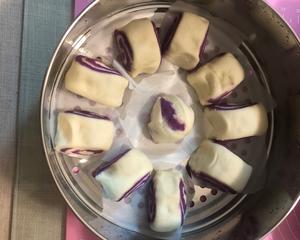 紫薯牛奶馒头的做法 步骤29