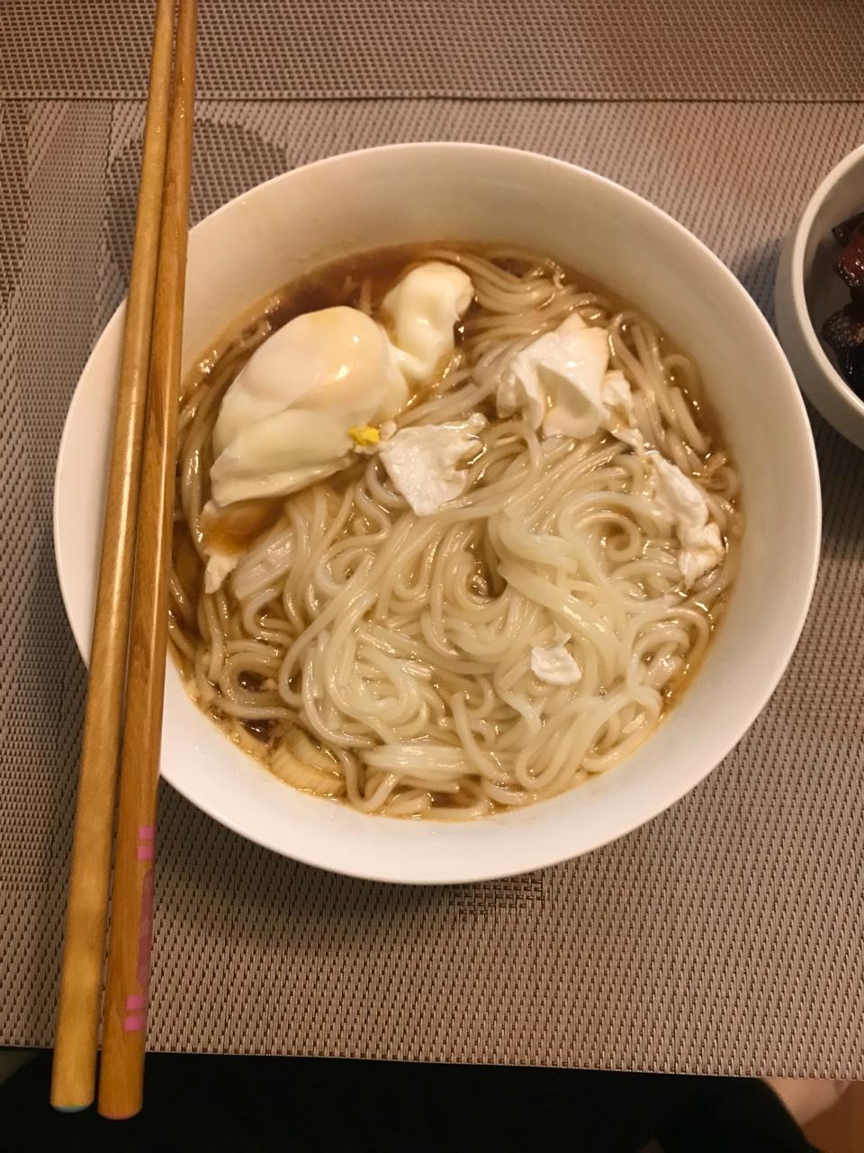 快手早餐之元气清汤面