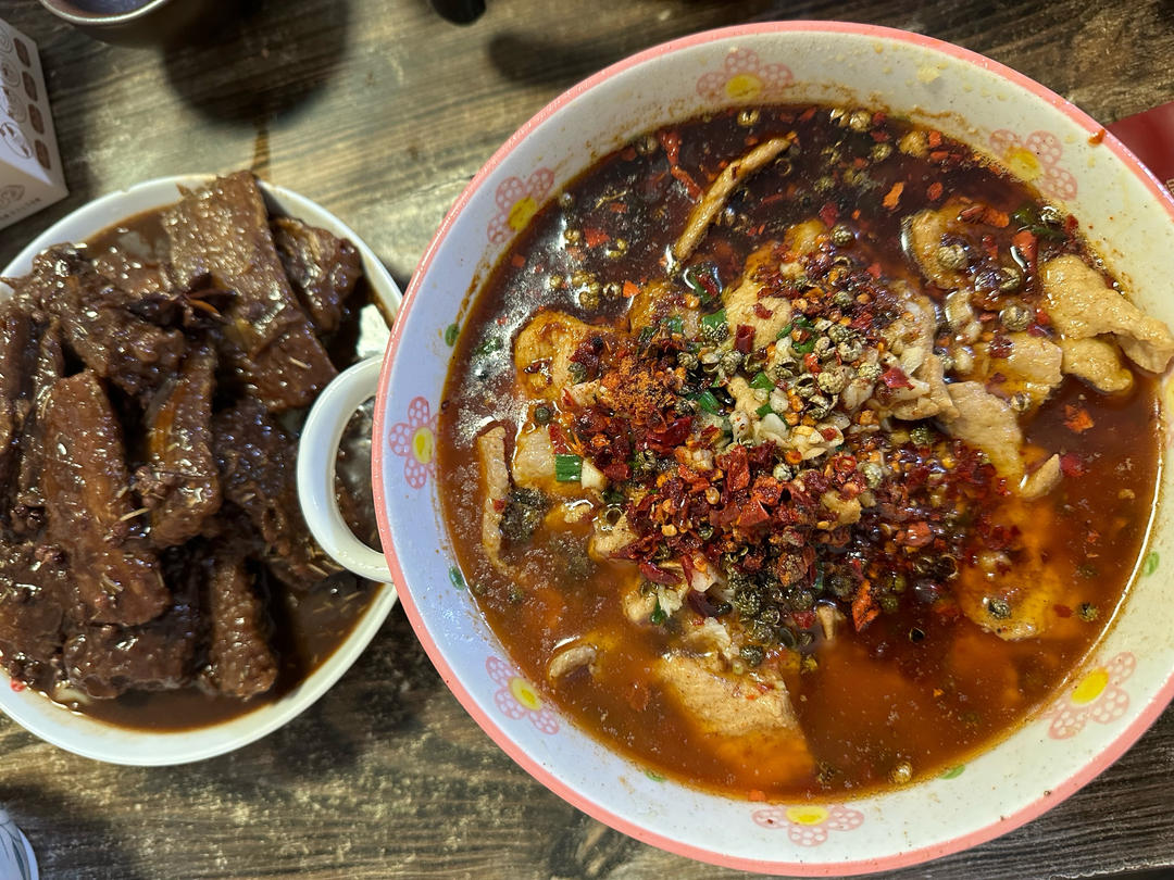 水煮肉片（肯定不翻车）