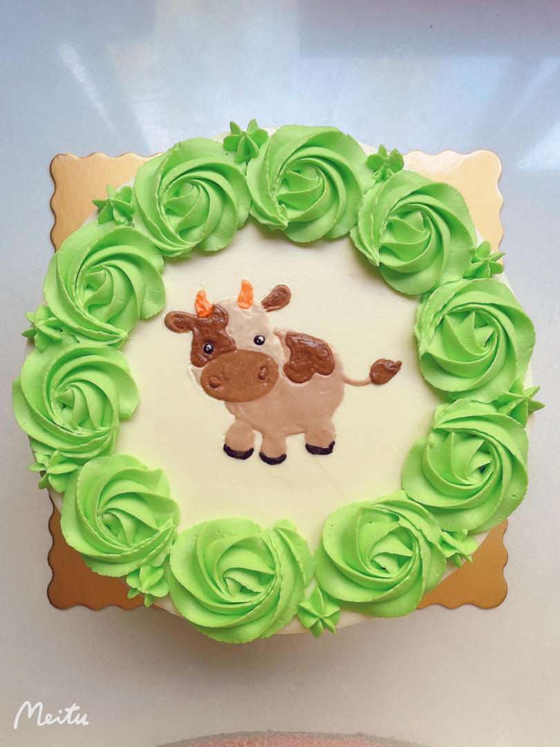 水月的裱花蛋糕