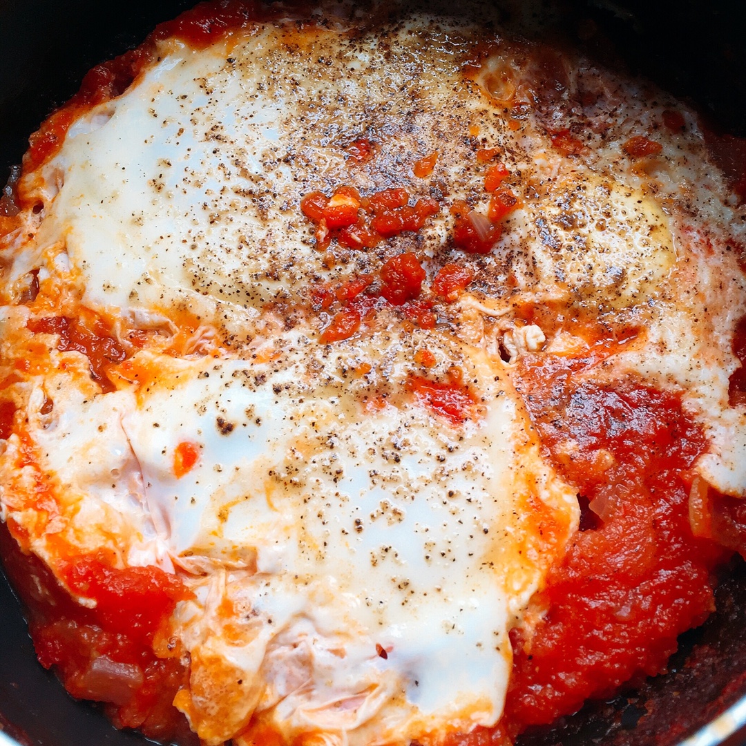 番茄炖蛋 Egg in Tomato Sauce