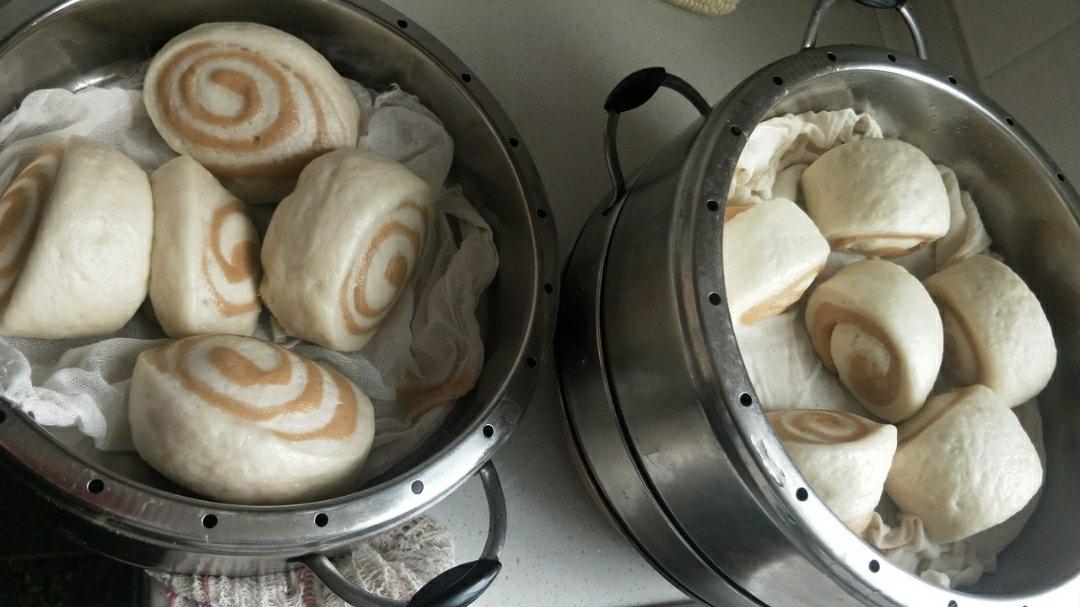 红糖杂粮馒头（面包机发酵版）