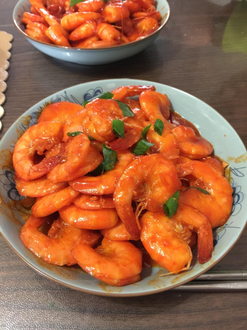 茄汁大虾🍤