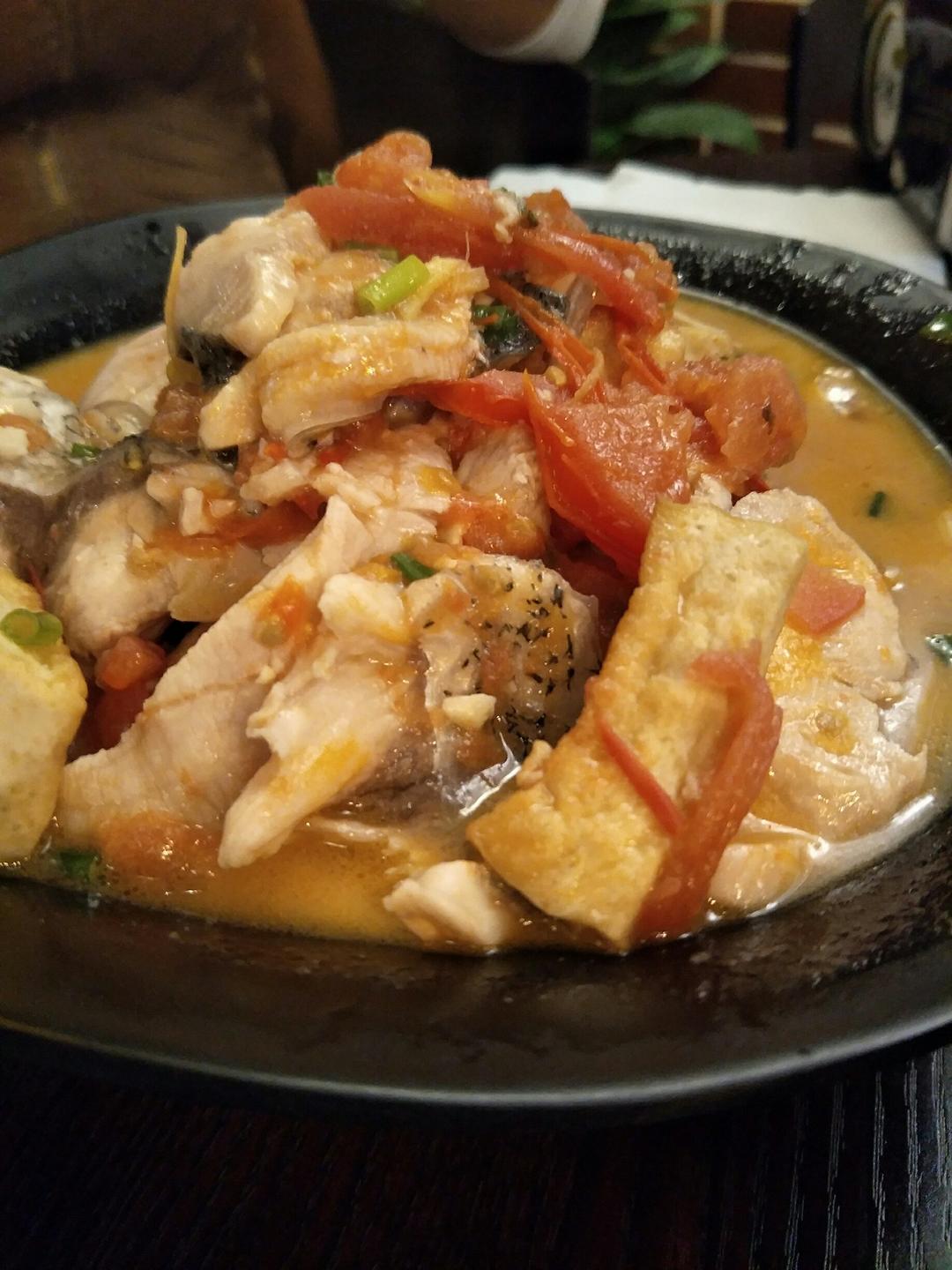 豆腐焖鱼