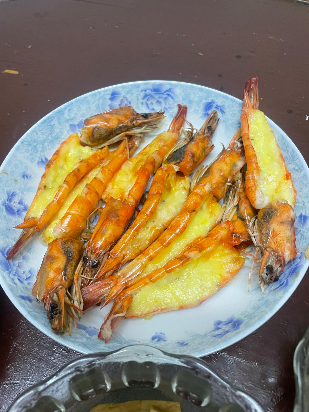 新手芝士焗虾（空气炸锅版）