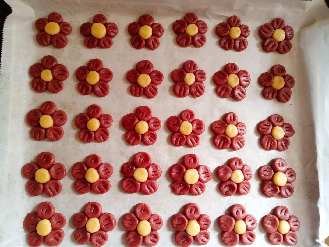 小红花饼干