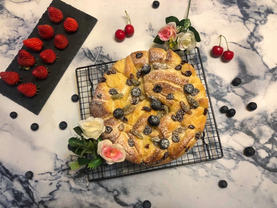 红薯炼乳手撕面包