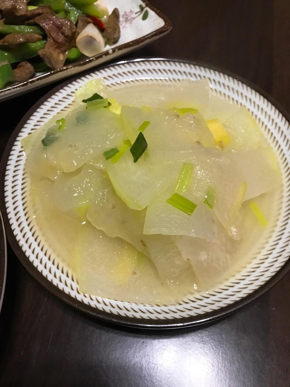 【减肥食谱】冬瓜素汤