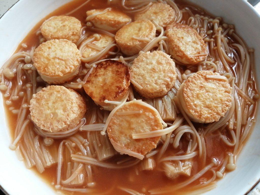 金针菇烧日本豆腐