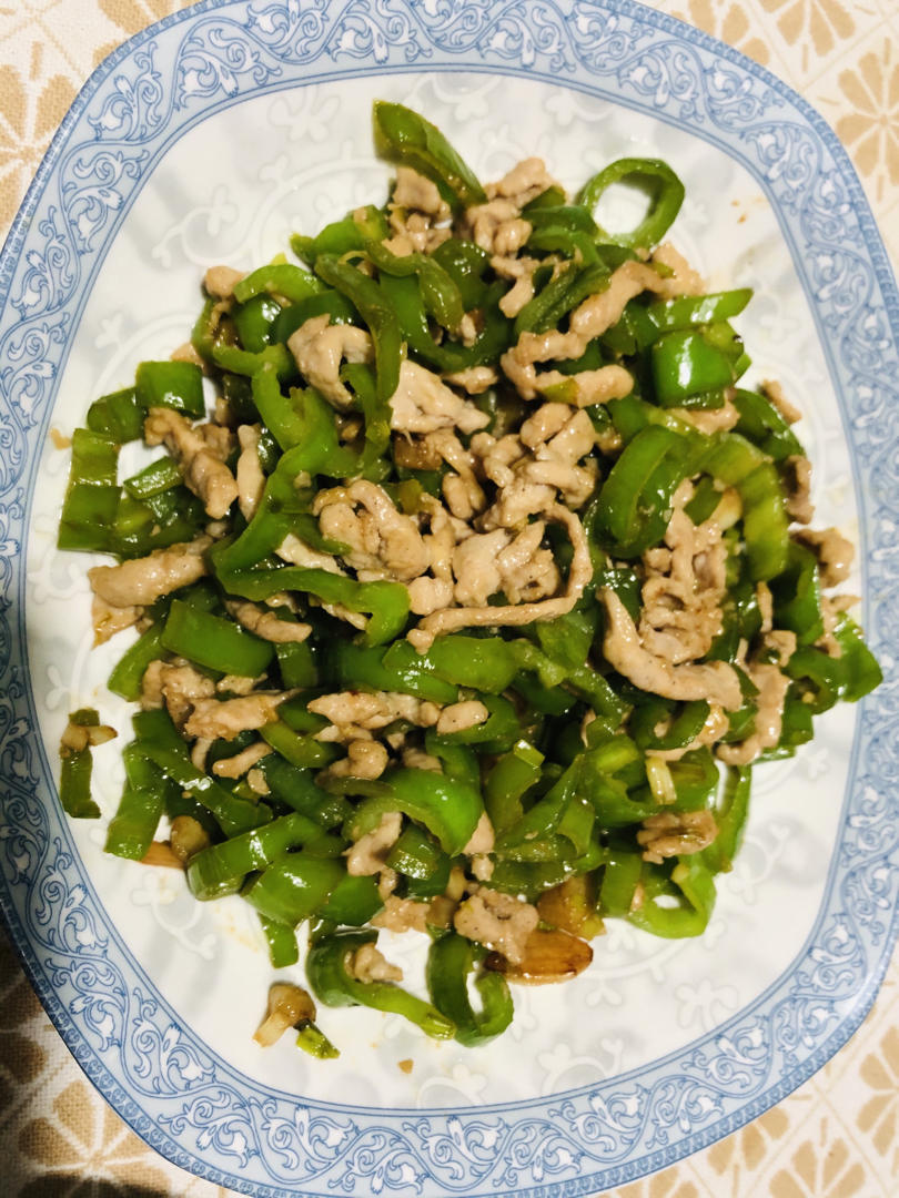 尖椒肉丝