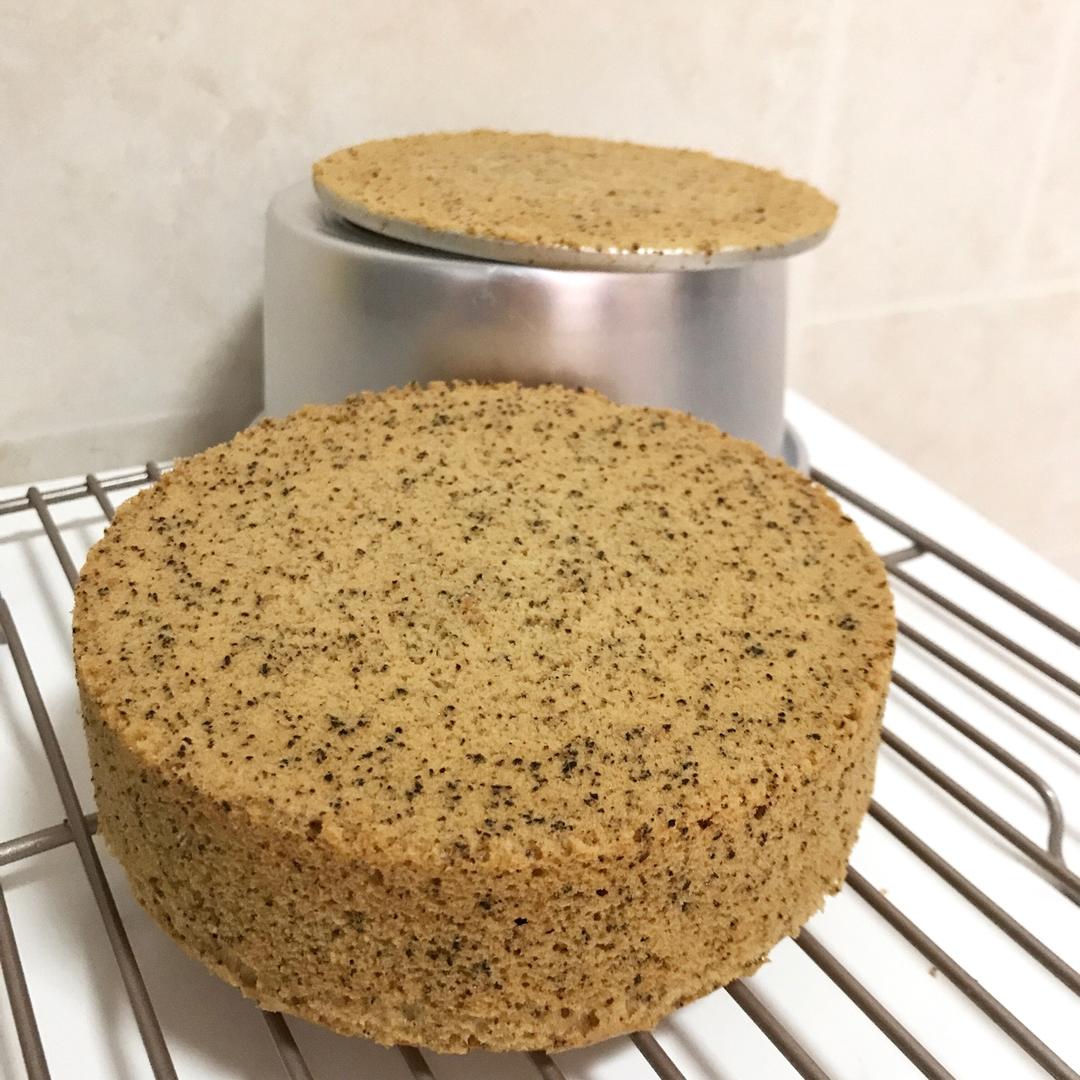 红茶戚风蛋糕（6寸）