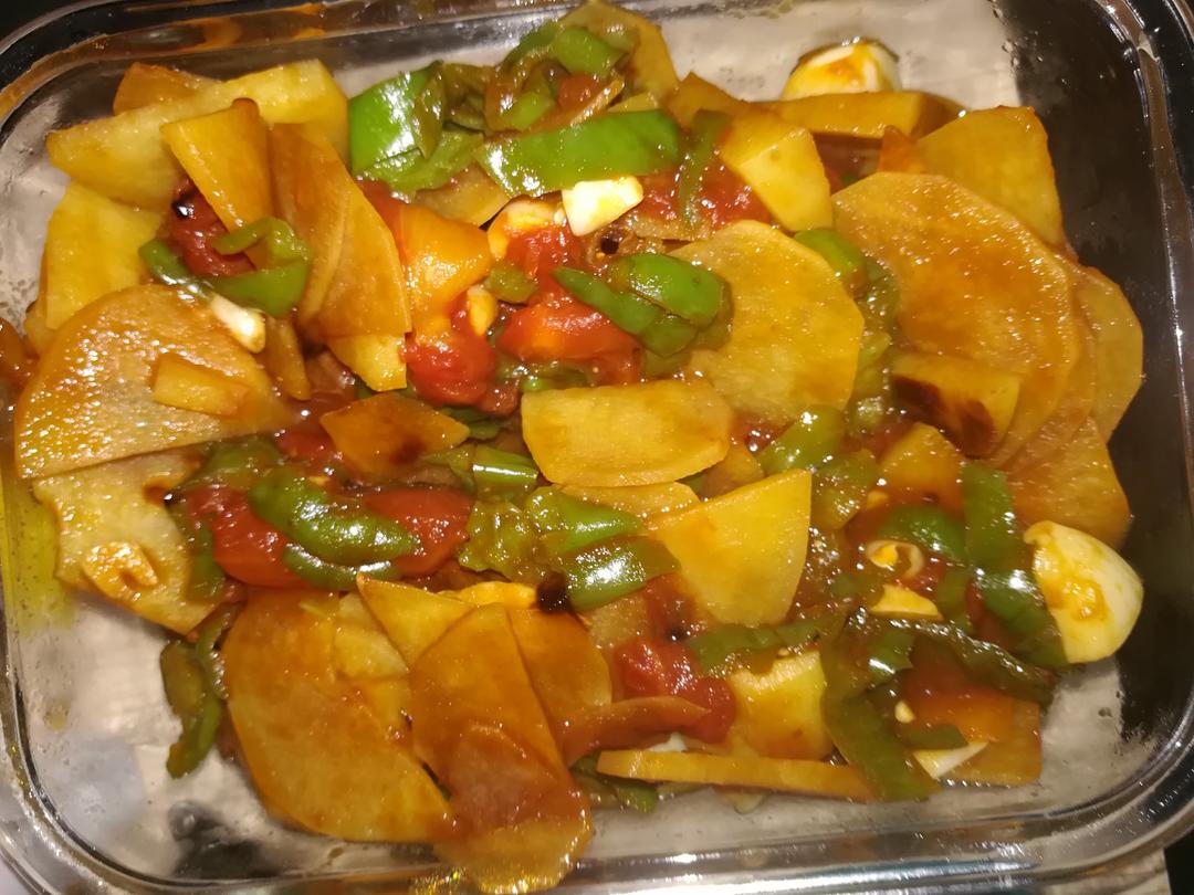 西红柿炒土豆
