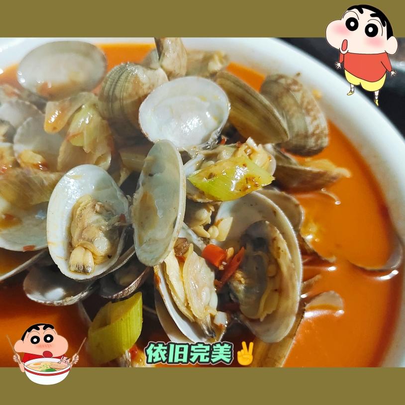 5分钟快手菜❗️秒杀路边摊爆炒花甲～好吃到爆