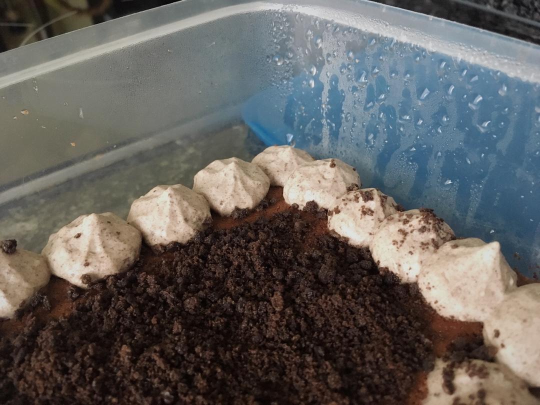 好吃到流泪的奥利奥咸奶油盒子蛋糕