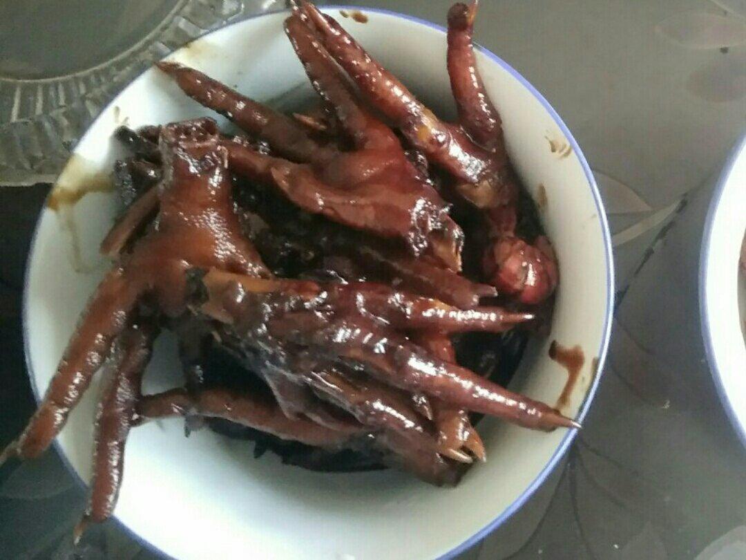 秘制红烧鸡爪