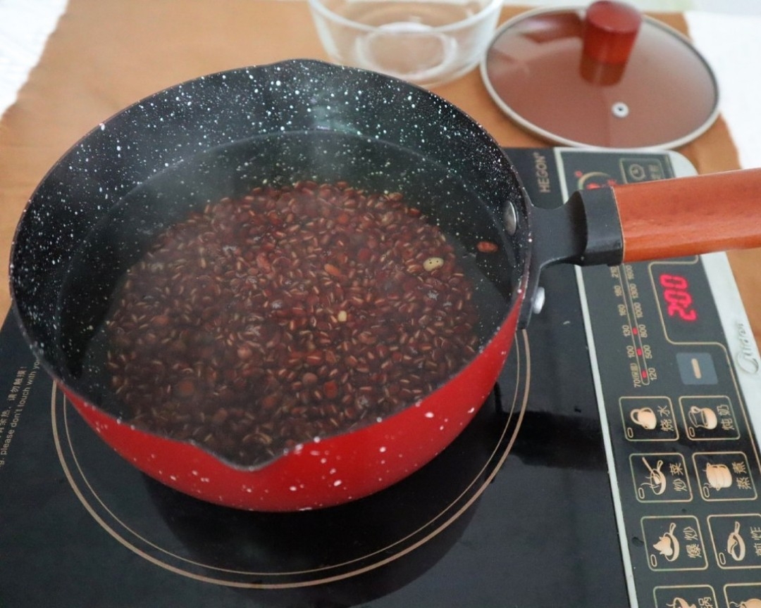红豆沙+铜锣烧的做法 步骤2