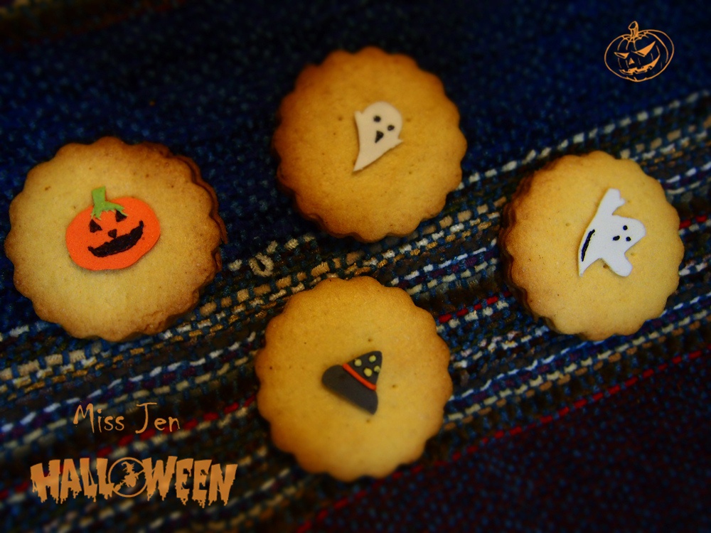 #万圣节# “Happiness三茶”の手绘饼干课 又一波万圣节饼干来袭！