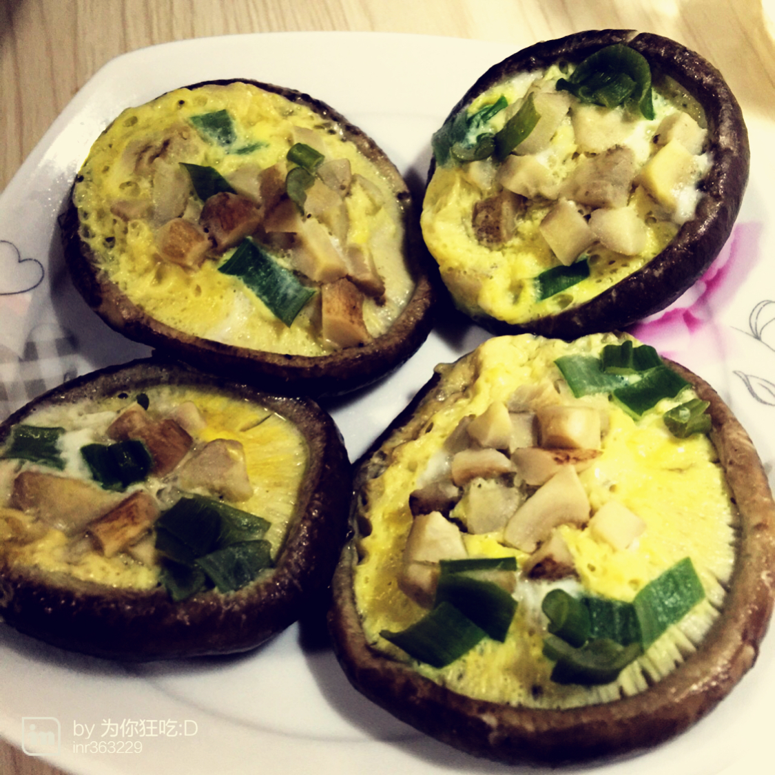 香菇蒸蛋-控油减肥菜单