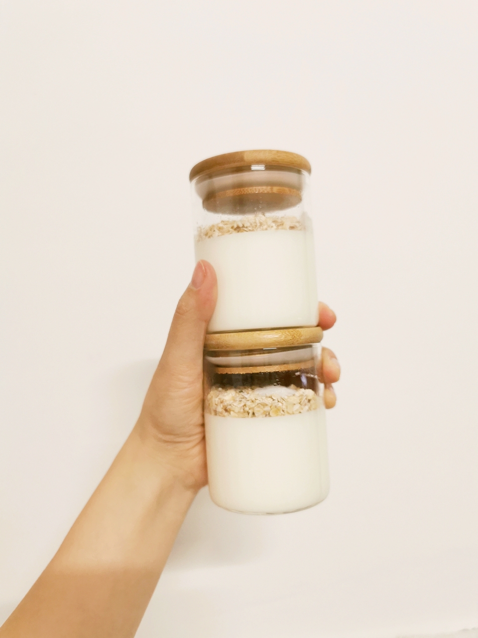烤箱-自制酸奶（超简单容器消毒）的做法 步骤7