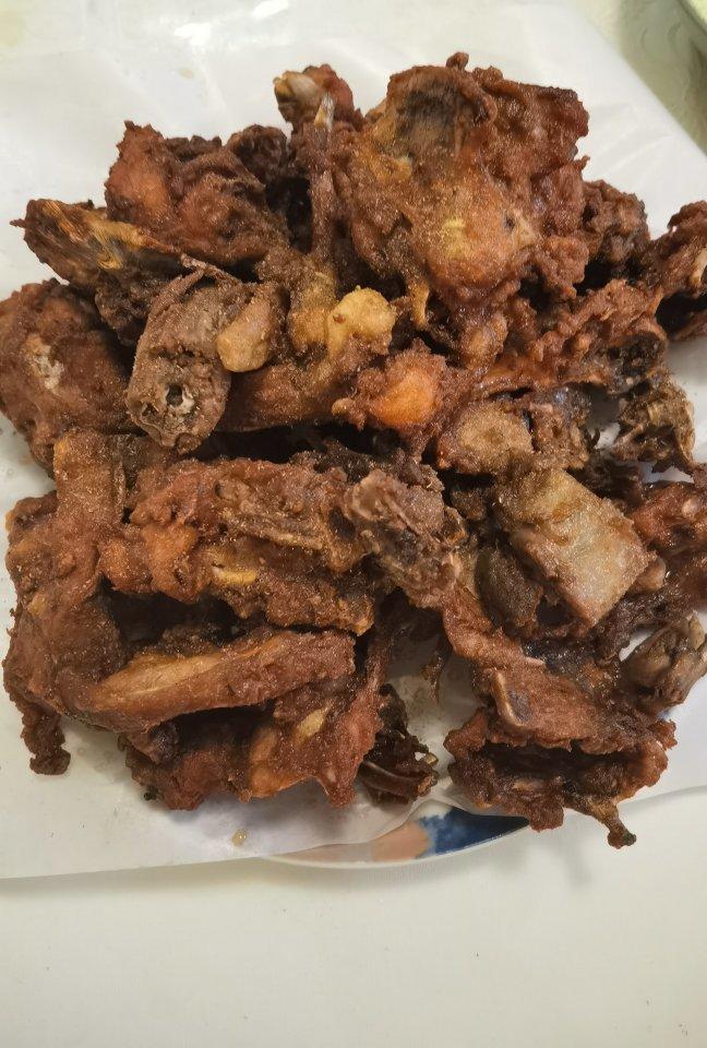 炸鸡骨架鸡叉骨※好吃