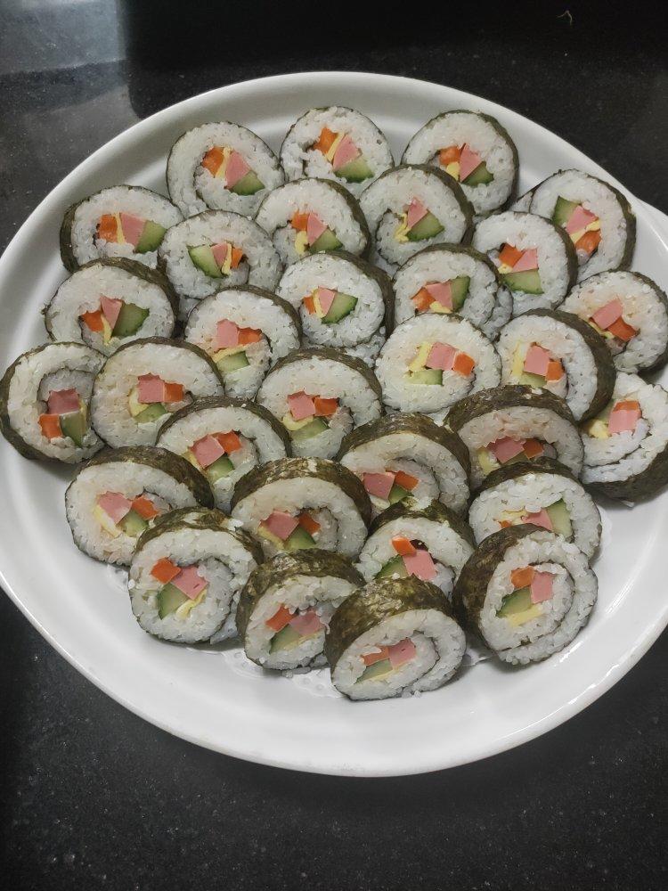 🍣家庭版寿司 | 无寿司醋、无寿司米版本👩🏻‍🍳