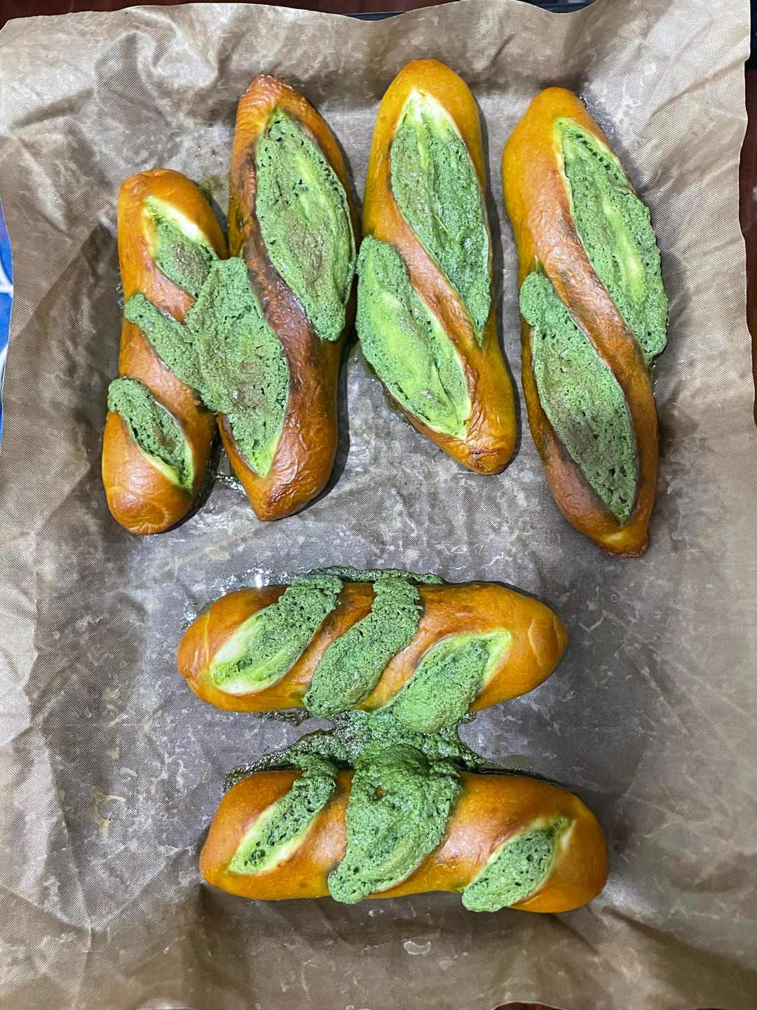 让抹茶控碱水控狂喜的「抹茶奶酥碱水棒」