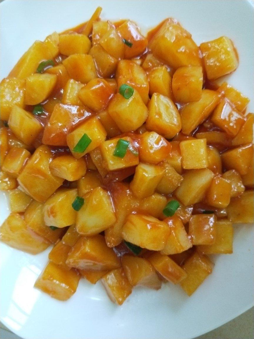 大小朋友都爱的糖醋土豆