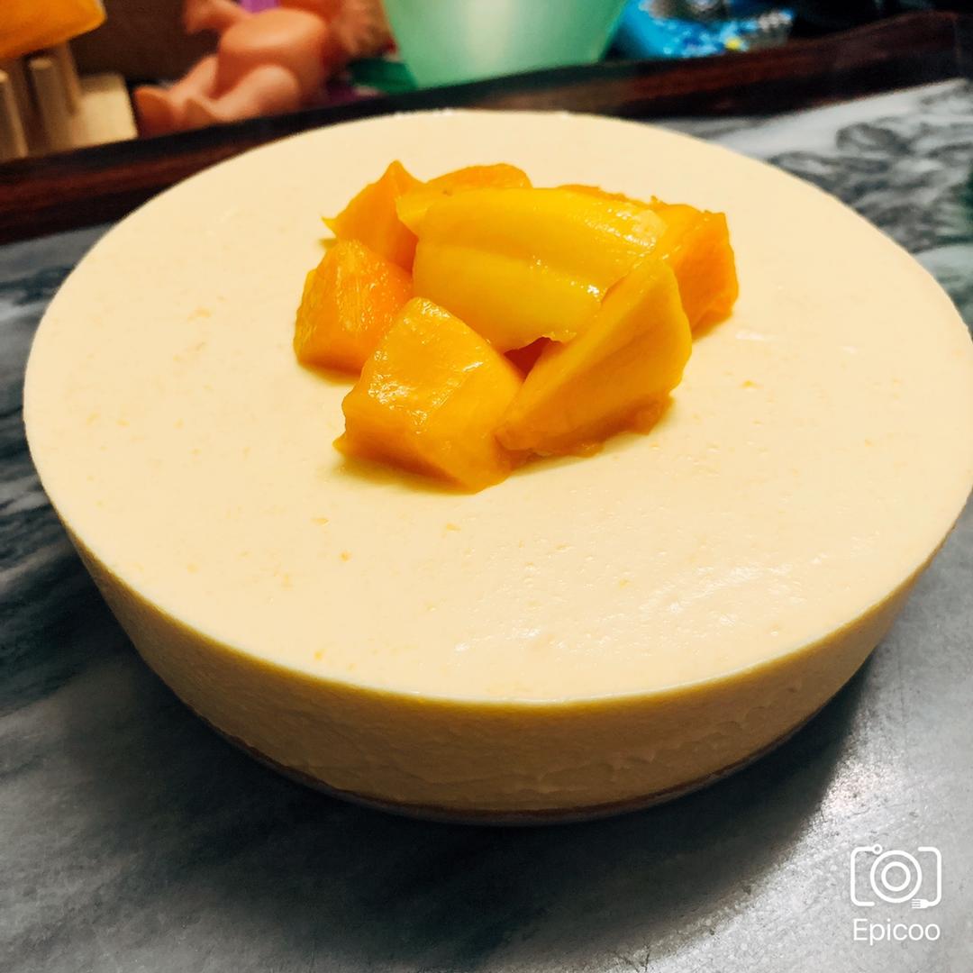 【视频】芒果慕斯（6寸） | 含镜面果胶配方