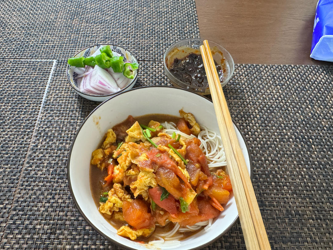(外婆真传)西红柿打卤面