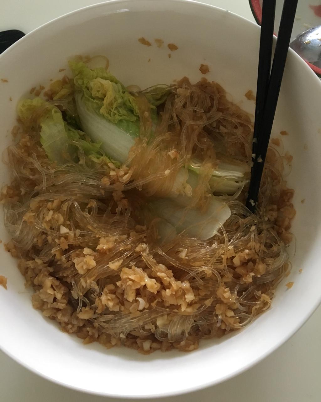 蒜蓉粉丝蒸娃娃菜