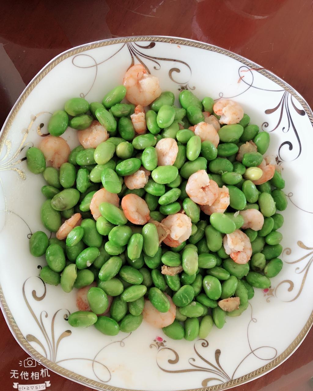 豌豆炒虾仁