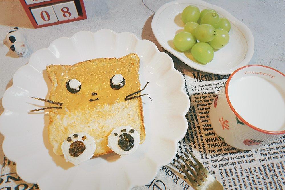 萌萌哒吐司创意