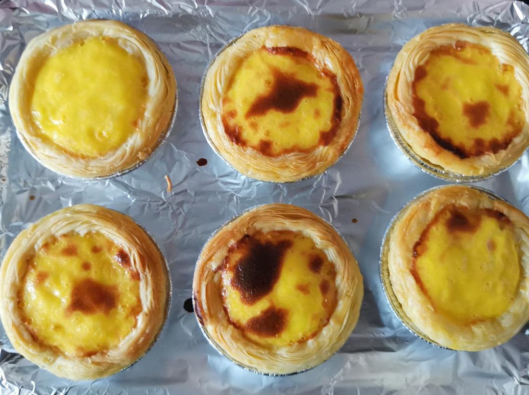 超嫩滑的葡式蛋挞(全蛋版)新手友好『秒杀KFC』