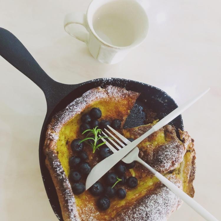 【柳宗理/lodge铸铁平底锅】荷兰松饼 Dutch Baby Pancake