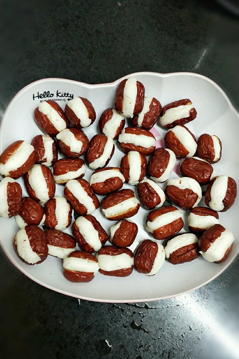 真水无香3551做的心太软— 红枣夹糯米粉