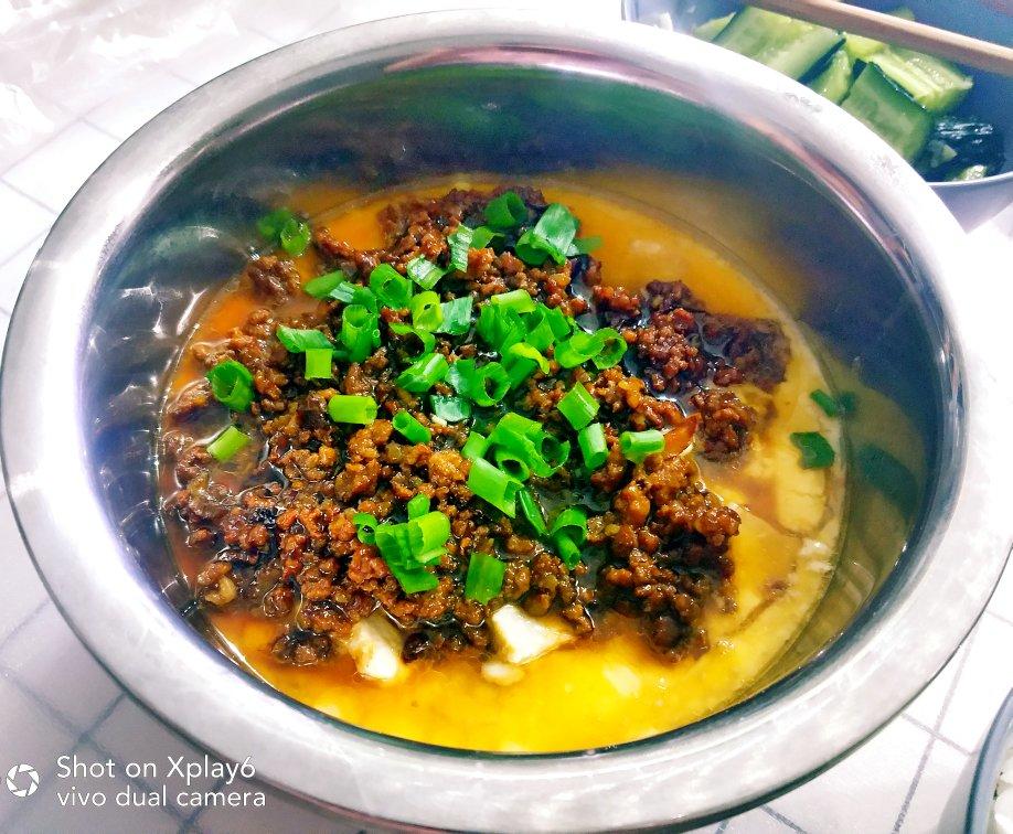 全家都爱吃的肉沫豆腐蛋羹
