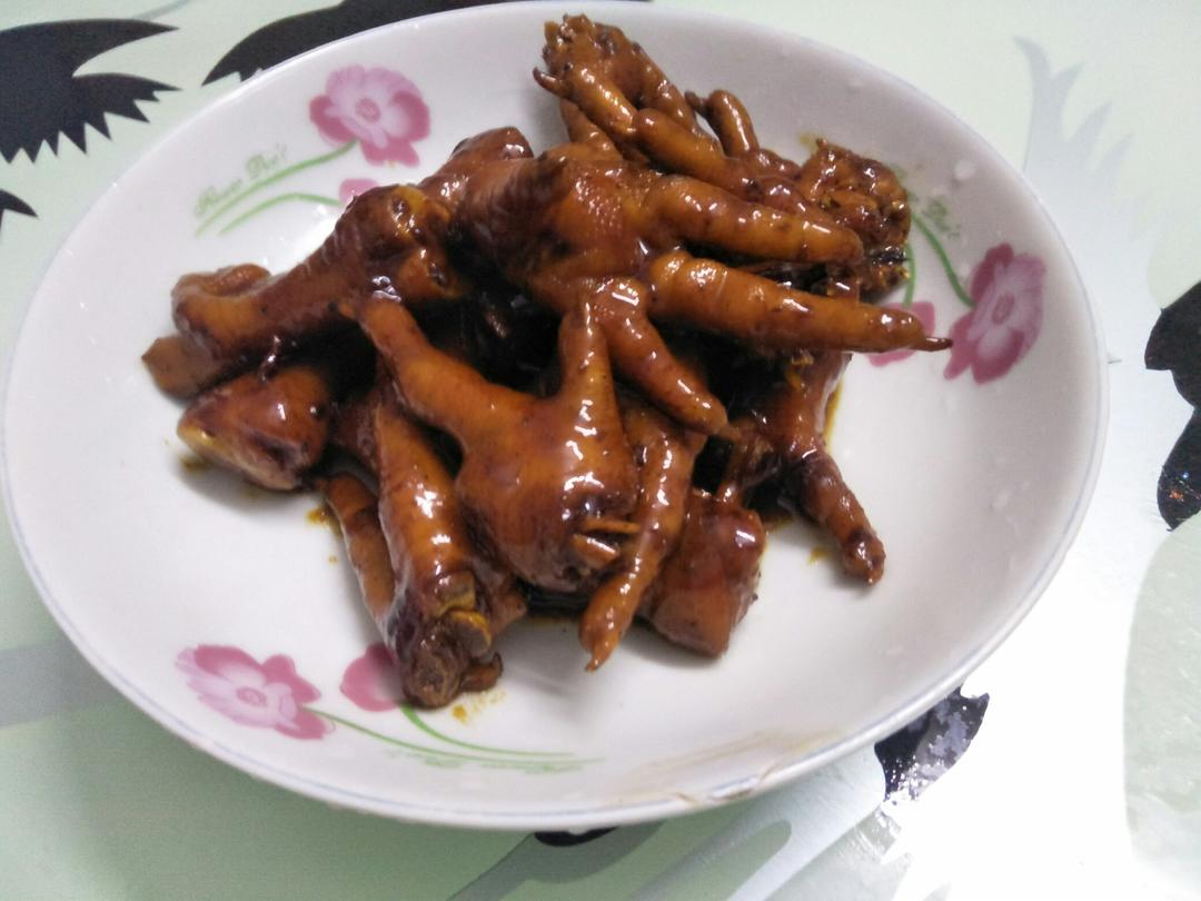 红烧鸡爪