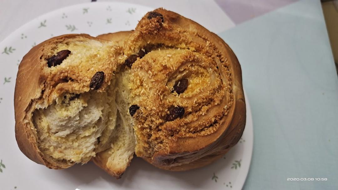 椰蓉吐司（东菱面包机）