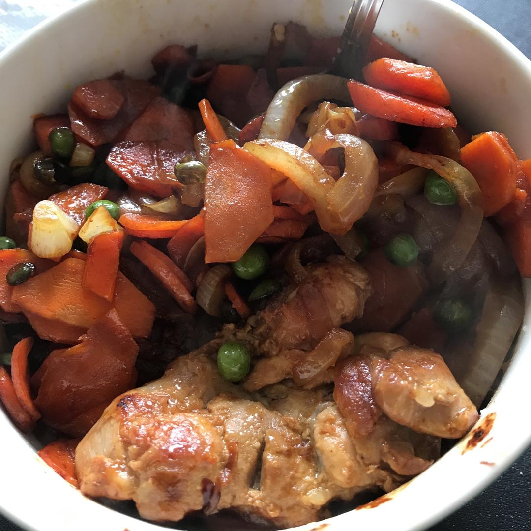 不用照烧酱的照烧鸡