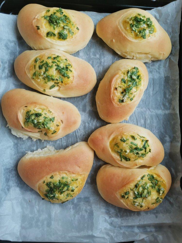 经典台式面包—香葱面包