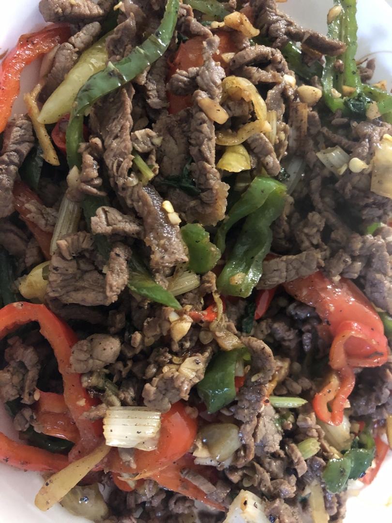 小炒牛肉（小白也可以做的超好吃！！）
