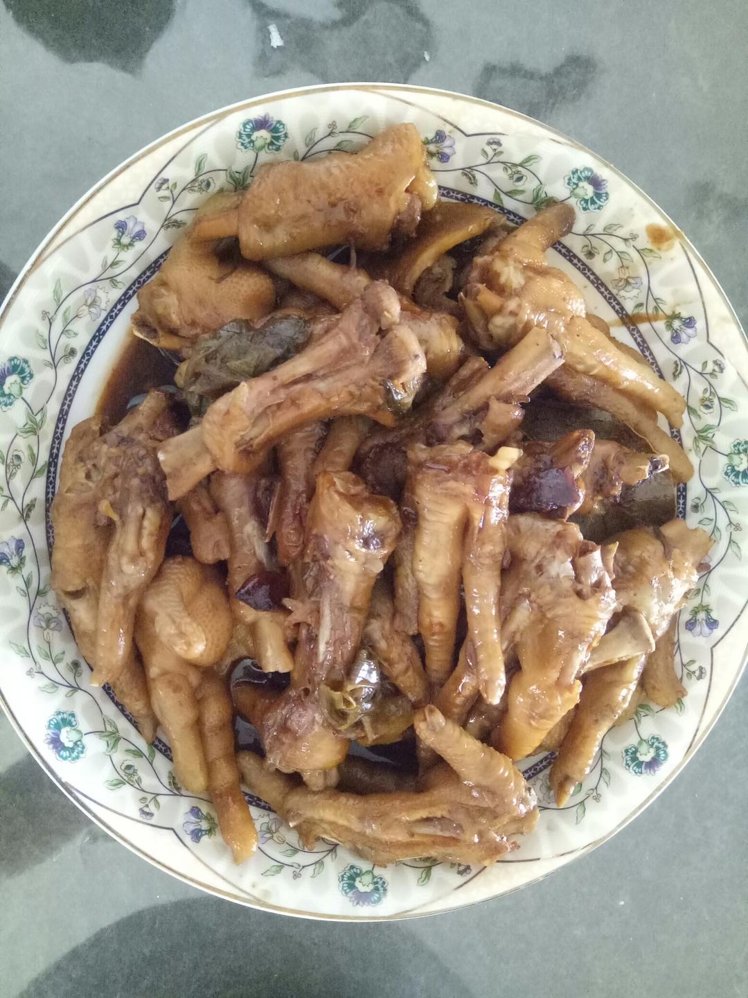 秘制红烧鸡爪