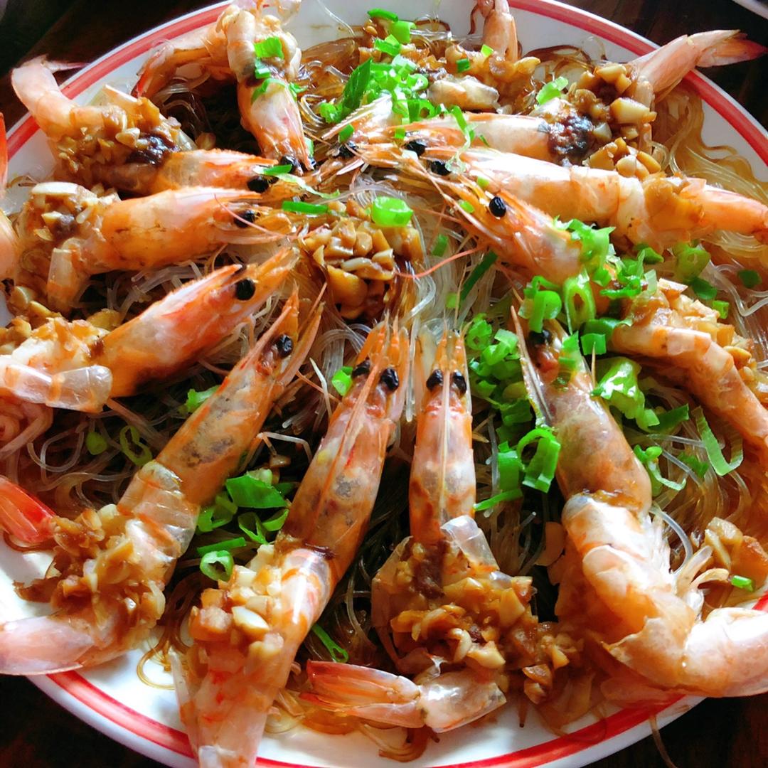 蒜蓉粉丝蒸虾