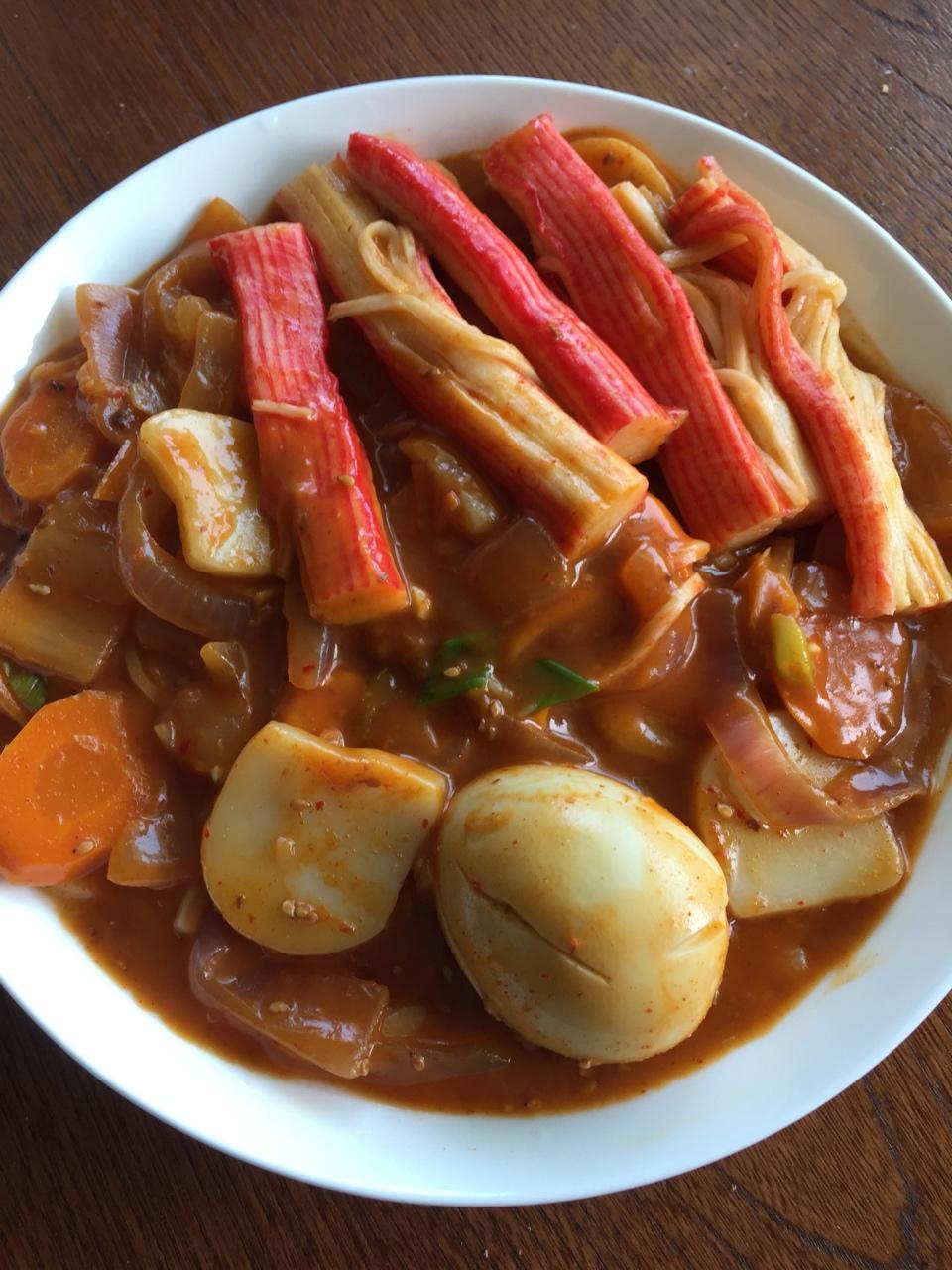 15分钟韩式辣炒年糕