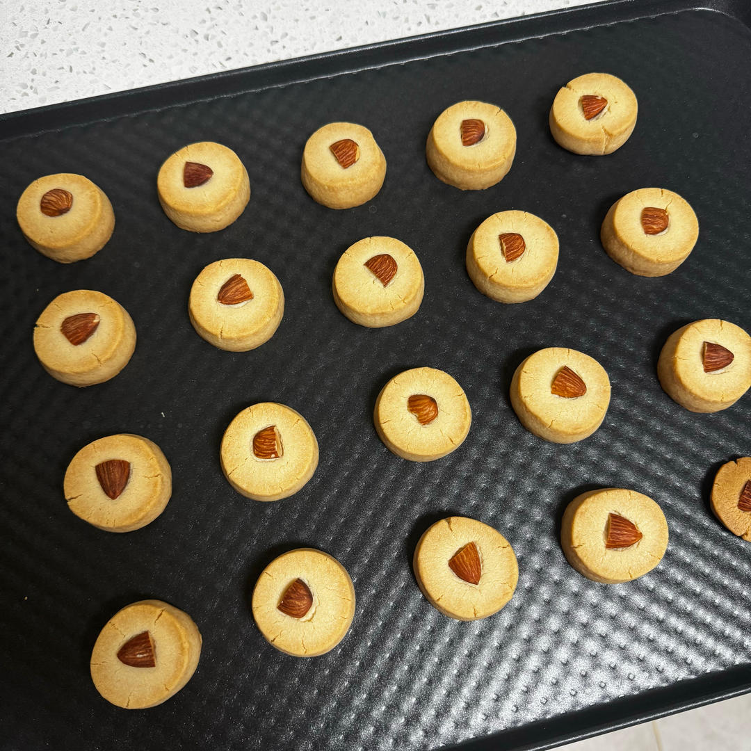 莎布蕾杏仁小曲奇