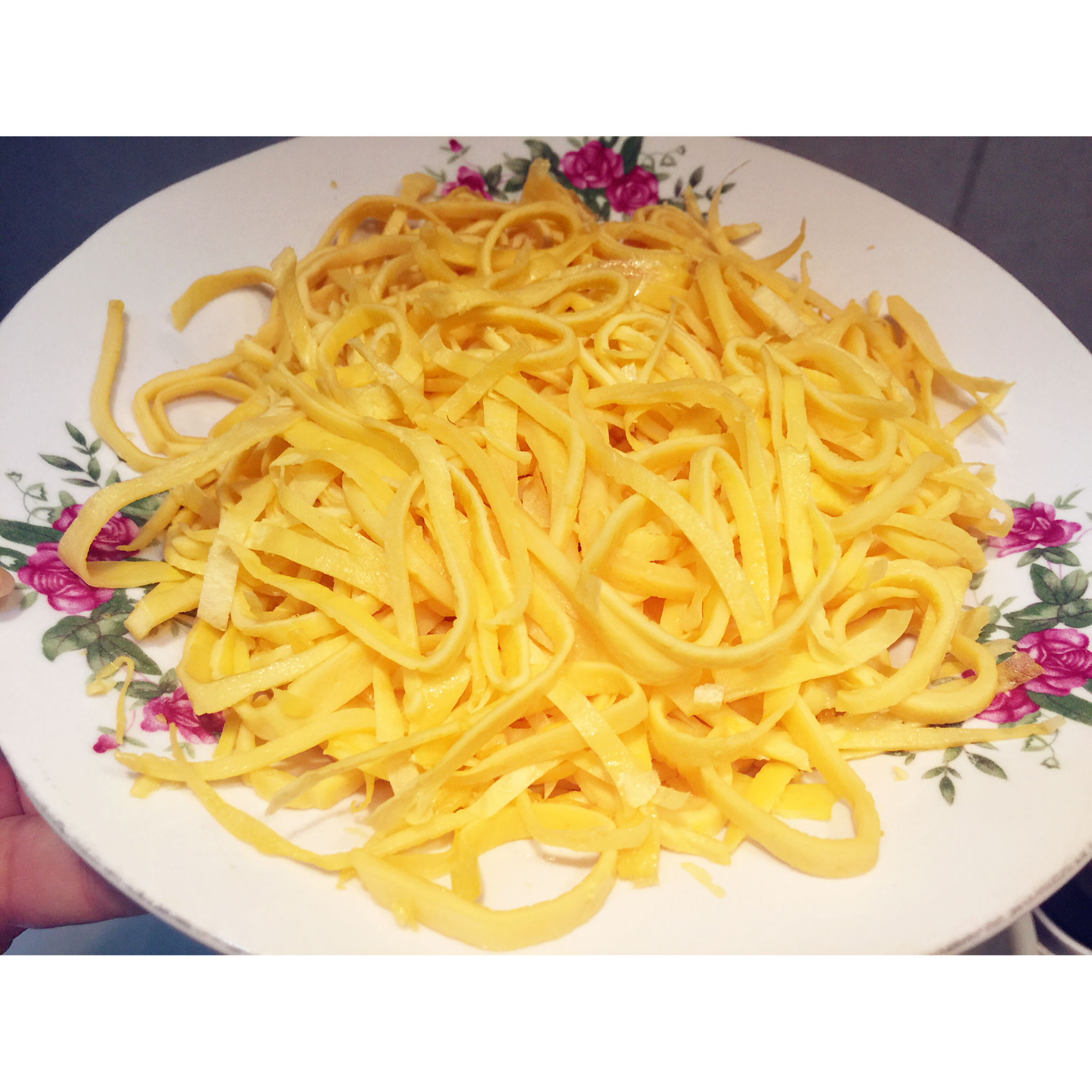 妈妈教烙的鸡蛋皮（鸡蛋丝）